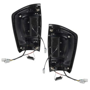 Toyota Tacoma LED Tail Lights - Rear - ORACLE Lighting - Flush Style - Black - `16-`23